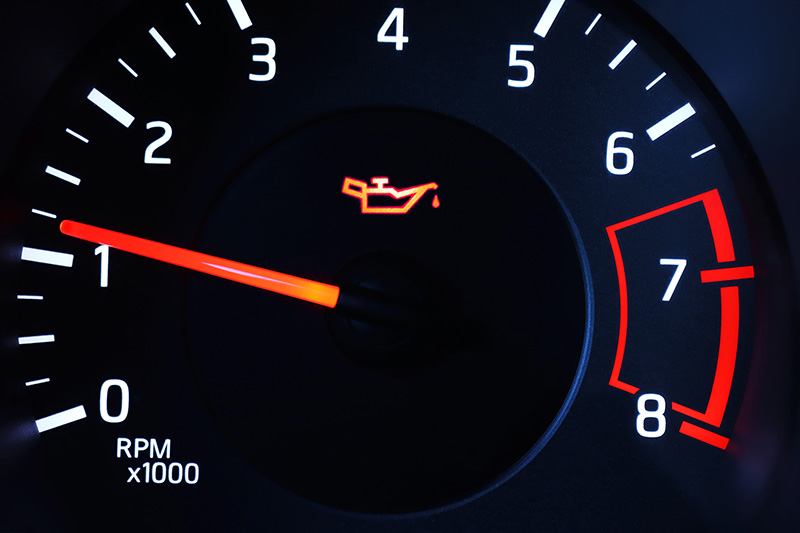 An oil light indicator - Oil Changes in Eagle Pass, TX and Why They Are Essential
